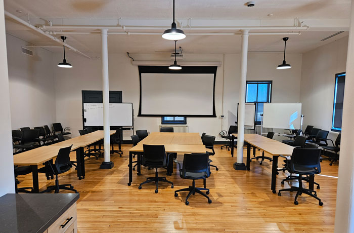 Conference room at Historic Fort Snelling.