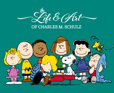 The Life and Art of Charles Schulz Exhibit.